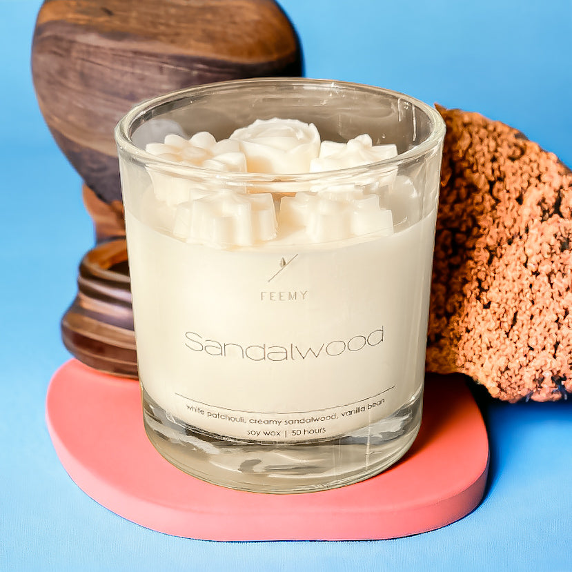 Valentine’s day candle collection