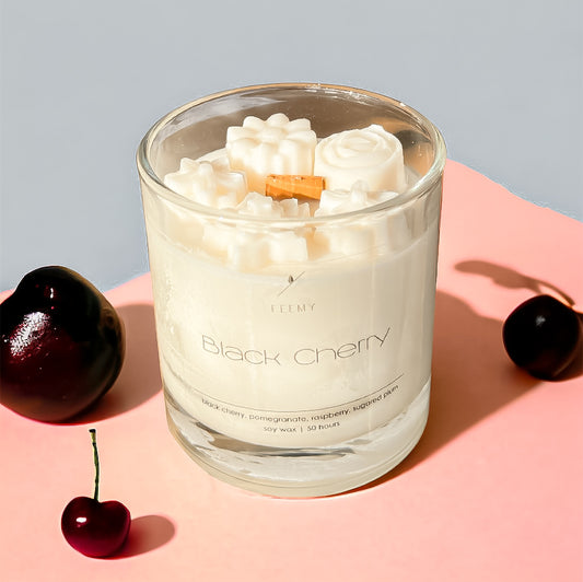 Valentine’s day candle collection